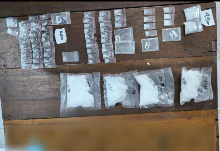 SERTIFIKAT TANAH JADI JAMINAN UNTUK BELI NARKOBA – POLSEK MELAK POLRES KUTAI BARAT AMANKAN EMPAT PELAKU PEREDARAN SABU