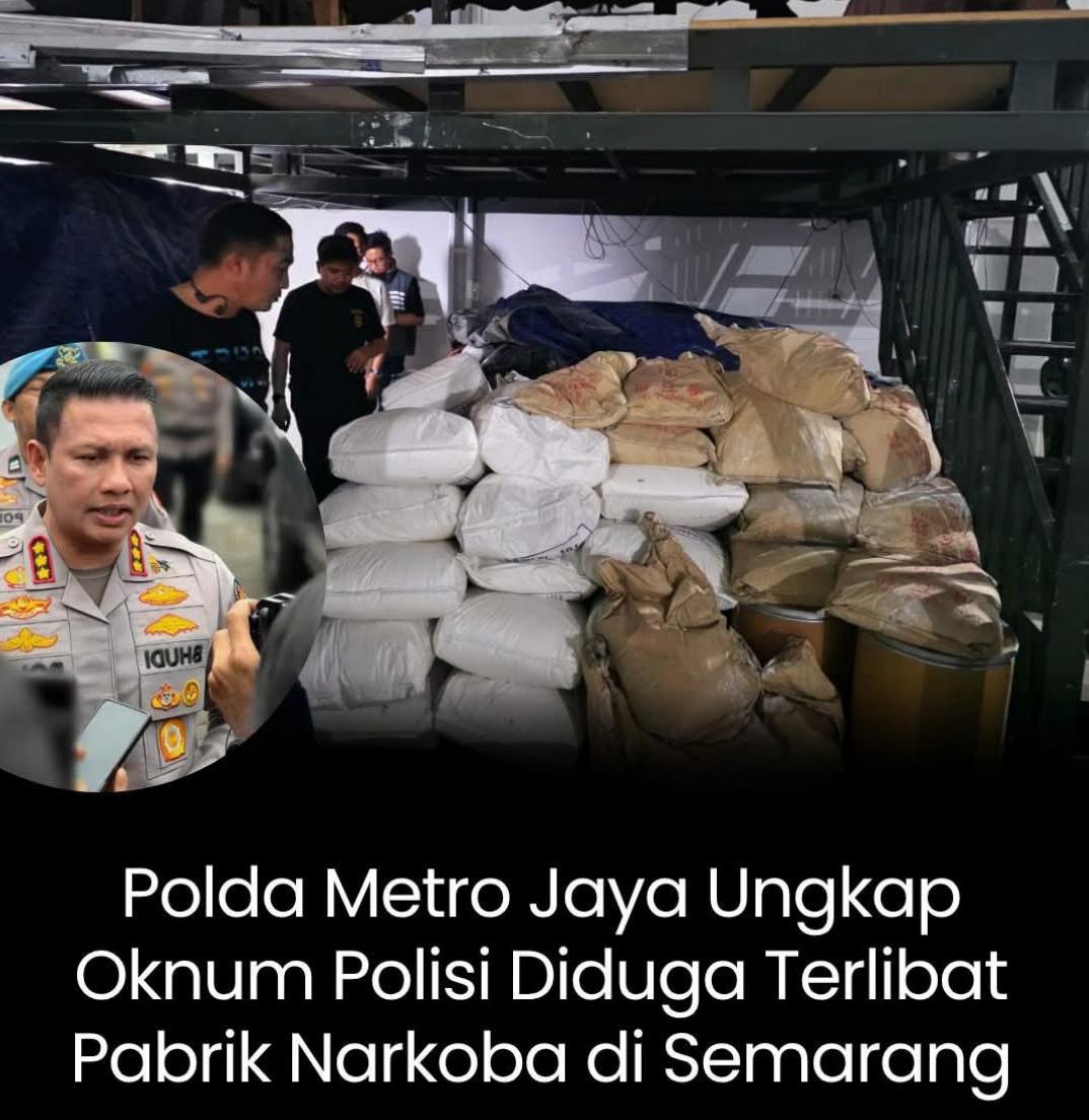 Heboh Pabrik Zenith di Semarang: Oknum Polisi Berinisial P Terlibat Jadi Kurir, Masih Ada 8 DPO