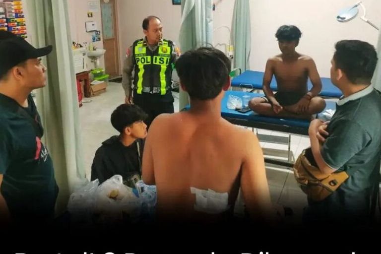 Brutal! Tiga Pemuda Dihajar Rombongan Diduga Silat di Gresik, 2 Korban Masih di Bawah Umur