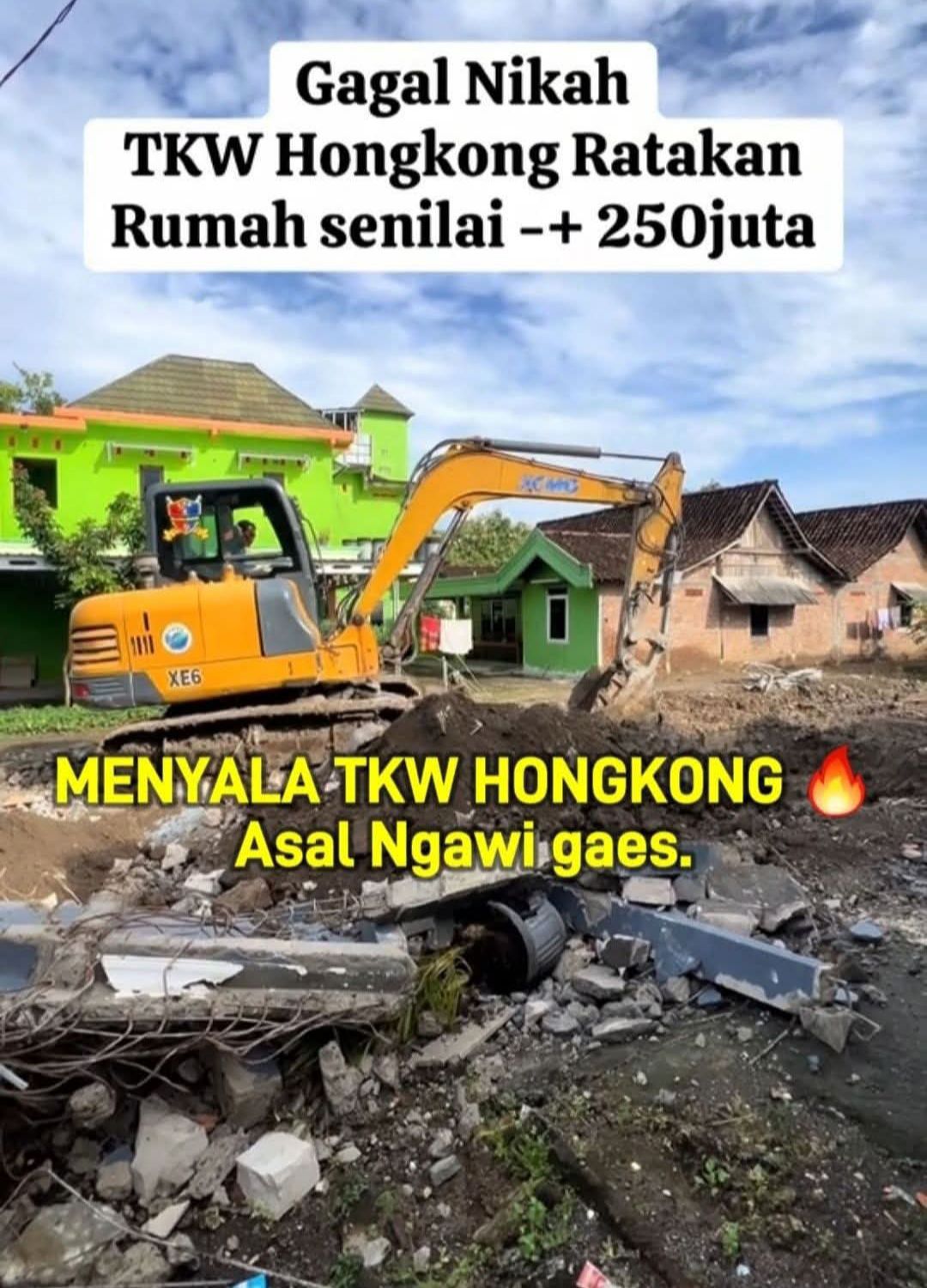 Viral Kisah TKW Hong Kong Rugi Rp250 Juta: Bangunkan Rumah untuk Kekasih, Malah Gagal Dinikahi