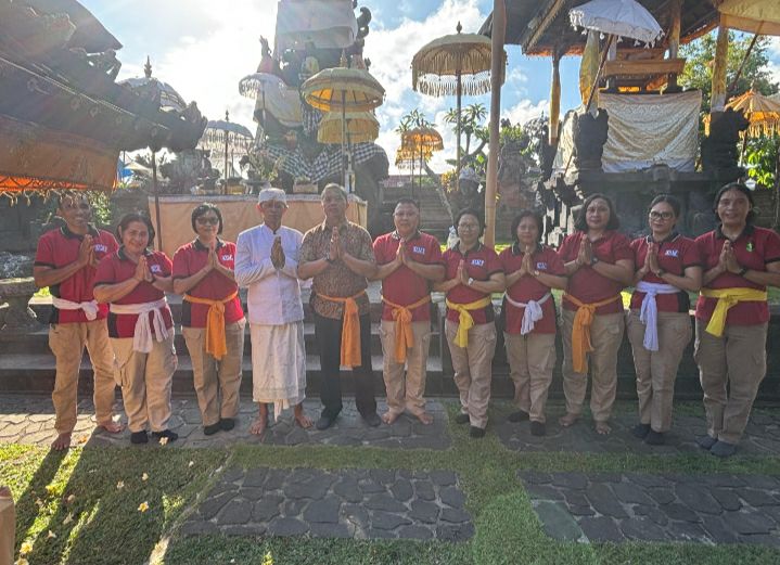 DIPANTAI DOA DAN PERSEBAHYANGAN BERSAMA, KELUARGA BIDOKKES POLDA BALI PERSIAPKAN KEMALA RUN 2026