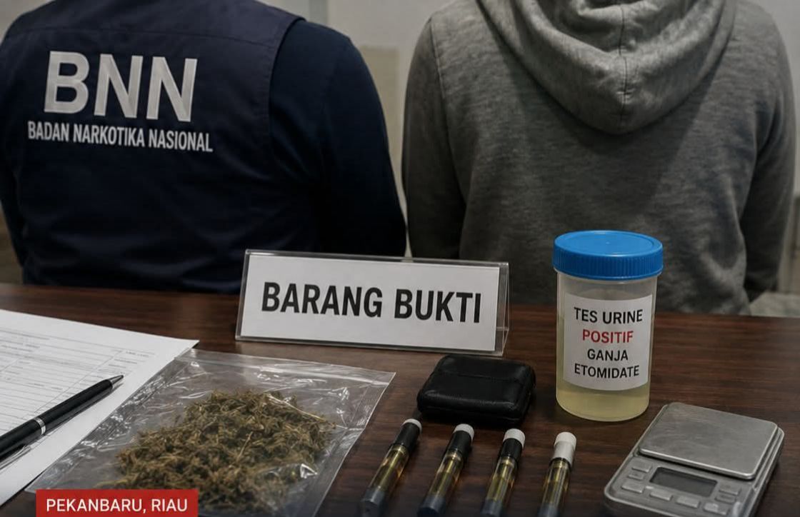 Anak Bupati di Riau Positif Ganja, BNN Sebut karena Hirup Asap di Toilet