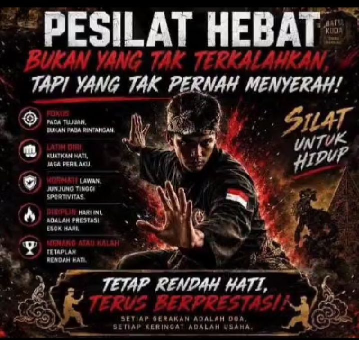 Pesilat Hebat: Bukan yang Tak Terkalahkan, Melainkan yang Tak Pernah Menyerah