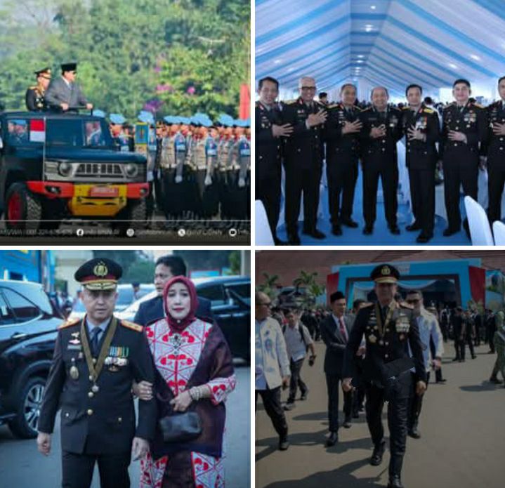 Kepala BNN RI Hadiri Peringatan Hari Bhayangkara ke-80 Bersama Presiden Prabowo Subianto