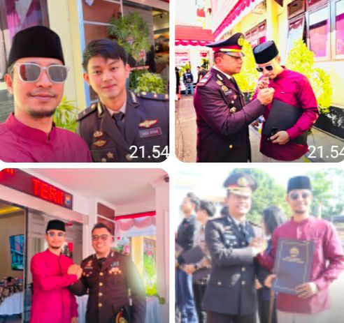 Pengasuh Ponpes Daruttauhid, Gus Romy Syib Terima Penghargaan Kapolres Pasuruan di HUT Bhayangkara ke-80