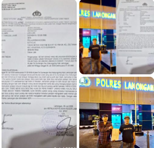 USUT DUGAAN PENIMBUNAN SOLAR, WARTAWAN DI LAMONGAN DIKEROYOK DAN DIANCAM CELURIT