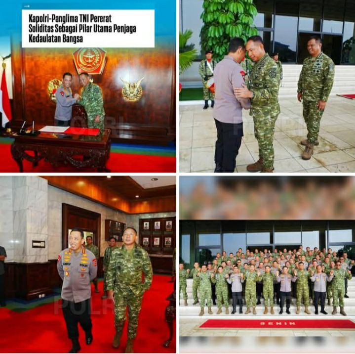 Kapolri dan Panglima TNI Perkuat Ikatan Silaturahmi di Mabes TNI: Soliditas TNI–Polri Pilar Utama Jaga Kedaulatan dan Sukseskan Program Pemerintah